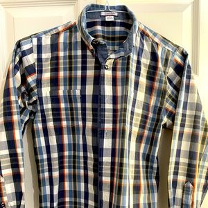Boys Plaid Button Down Oxford Shirt Size 14 Kitestrings by Hartstrings